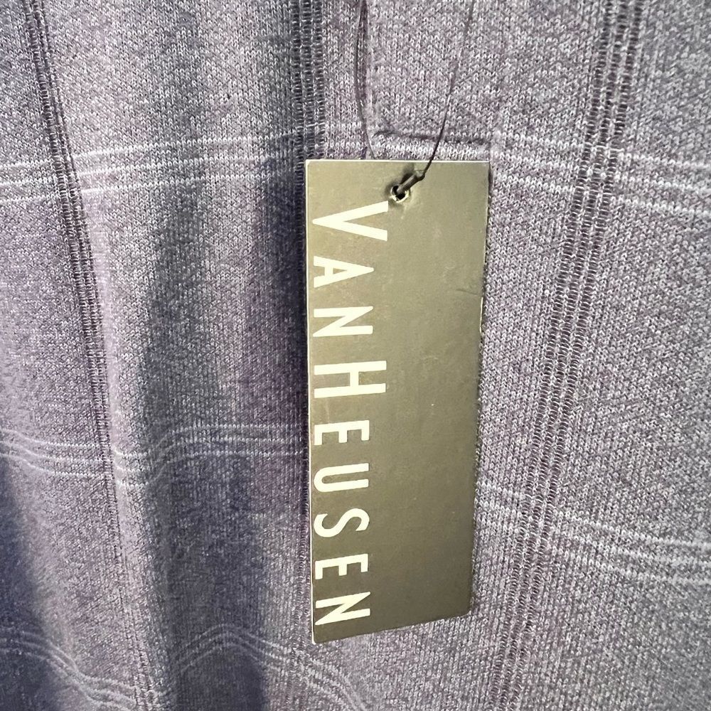 Van Heusen Jasper WindowPane Longsleeve NWT - Picture 3 of 5
